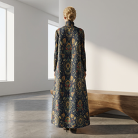 Abaya plissée 2026 Miyake Dubaï Turquie à col châle ouvert, mode modeste pour femmes musulmanes arabes