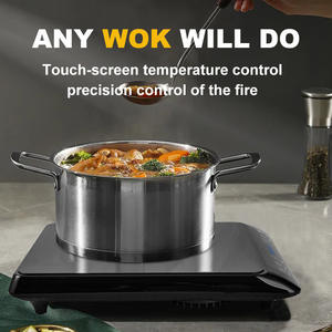 Estufa de inducción con etiqueta <span class=keywords><strong>Braille</strong></span> y guiada por voz: ajustes de temperatura precisos para personas con discapacidad visual - Product Image 3