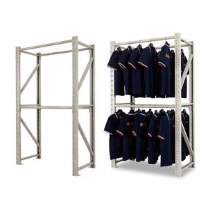 Système de rayonnage de stockage d'entrepôt à 5 niveaux en acier personnalisé sans boulons, protégé contre la corrosion, pour suspendre les vêtements - Product Image 2