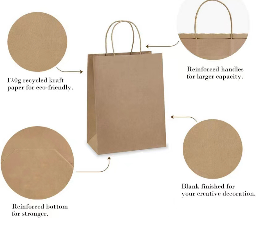 kraft paper bags wholesale