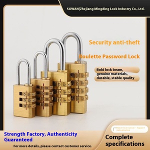 Factory Direct Hot Sale All Copper Four-Digit <strong>Code</strong> <strong>Lock</strong> Durable Digital <strong>Code</strong> <strong>Lock</strong> for Luggage Key Unlock Way Full Specifications - Product Image 4