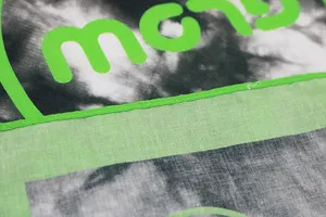 ออกแบบโลโก้แฟชั่นของคุณเอง พิมพ์ลายผ้าพันคอผ้าฝ้ายทรงสี่เหลี่ยม - Product Image 4