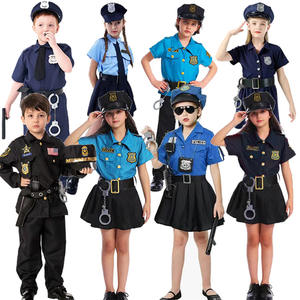 <span class=keywords><strong>Costume</strong></span> Cosplay <span class=keywords><strong>Halloween</strong></span> pour enfants <span class=keywords><strong>Costume</strong></span> de performance <span class=keywords><strong>d</strong></span>'officier pour garçon et fille avec pantalon pour jeu de rôle et tenue de fête - Product Image 1