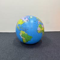 Globe gonflable, ballon de plage Blow Up World Globe, ballon de plage gonflable Earth pour jouer à la plage ou enseigner