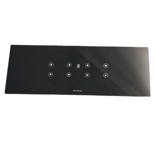 Vidrio Templado Antideslumbrante y Antihuellas, Vidrio Impreso Personalizado con Transmitancia Personalizada, Panel Frontal de Vidrio para Pantallas Industriales - Product Image 1