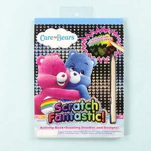 Funny Children <strong>Scratch</strong> Coloring <strong>Books</strong> , Creative <strong>Scratch</strong> Color Pad for Kids Customize Design and Size With Wooden Pen - Product Image 6