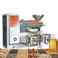 Machine d'extraction d'huile automatique stable à vis à décharge continue pour colza, arachide, tournesol, noix et sésame