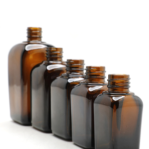 Botellas de Vidrio Ámbar de Alta Calidad para Suero para el Cuidado de la Piel, Cuadradas, de Lujo, con Gotero, de 15 ml, 25 ml, 50 ml, 100 ml, con Serigrafía, para Esencias Cosméticas - Product Image 3