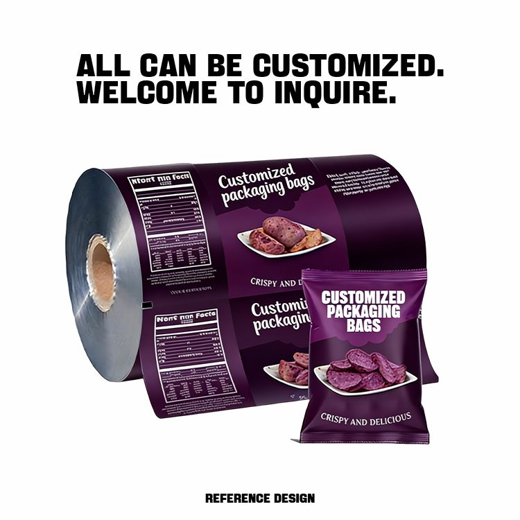 Custom Printed BOPP Laminated Film, Food-Grade & Heat Sealable, High Tensile Strength for Flexible Food & Product Packaging