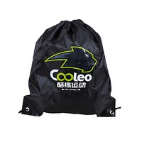 Sac fourre-tout de luxe en polyester recyclé écologique avec cordon de serrage, sac de shopping vierge pour sublimation aux motifs colorés