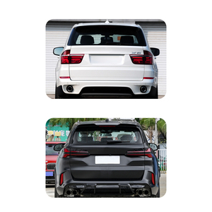 For E70 2008-2013 Upgrade to 2024 G05 F95Lci X5M Body Kits Bumpers Laser Headlights Fenders Older to Newer Models - Product Image 4