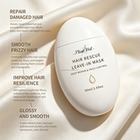 Masker Rambut Perawatan Intensif dengan Logo Kustom, Keratin Terhidrolisis, Minyak Argan, dan Panthenol untuk Perbaikan Mendalam dan Mengontrol Rambut Kusut