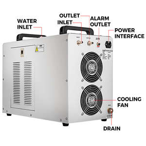 Máquina enfriadora industrial, enfriador de agua con láser de CO2, 6L, 50Hz, 60Hz, 220V, 110V, V, CW5202 - Product Image 5