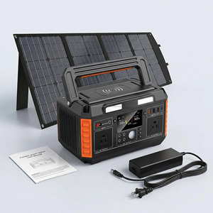 Estación de energía portátil de 600W y 520Wh a 110V para acampar en la montaña, explorar el bosque y pasar la noche al aire libre. - Product Image 3