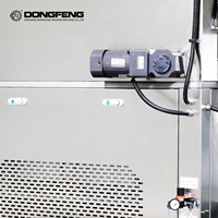 Machine de thermoformage à eau chaude pour emballage de viande, avec contrôle de la température, pour une chaîne de production stable et efficace