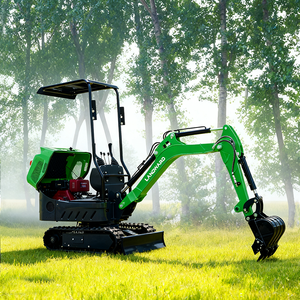 حفّار زراعي مجنزر صغير بسعر جديد ، حفّار حديقة صغير ، حفار باجر 1 طن مع مرفقات للبيع - Product Image 6