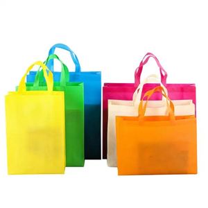 กระเป๋าช้อปปิ้งผ้า Non Woven แบบกำหนดเองพร้อมโลโก้ กระเป๋าช้อปปิ้งแบบใช้ซ้ำได้ กระเป๋าโปรโมชั่น PP พร้อมโลโก้ ขายส่ง กระเป๋าช้อปปิ้งผ้า Non Woven รักษ์โลก - Product Image 1