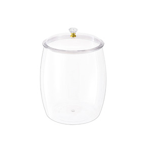 Transparent Airtight Grain Storage <b>Jars</b> With Lid Round Shape For Rice Tea Dried Fruit Food Preservation L Size - Product Image 4