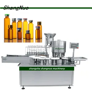 Automatic bottling filling machine capping machine for liquid like oil water pet automatic milk bottling machine for syrup oil