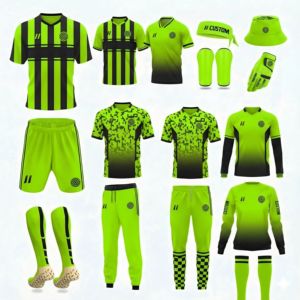Maßgefertigte Sublimations-OEM-Fußballtrikots Herren Fußballuniform-Set Wettbewerbsfähige Fußballteam-Bekleidung - Product Image 4