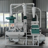 Machine de mouture de farine de technologie avancée, unité de broyage de blé et de maïs, équipement automatique de traitement de la farine à vendre