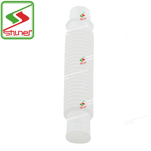 Tuyau de vidange court rétractable pour <span class=keywords><strong>machine</strong></span> <span class=keywords><strong>à</strong></span> <span class=keywords><strong>laver</strong></span>, tuyau de trop-plein flexible ondulé pour pièces d'appareils électroménagers - Product Image 6