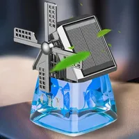 Ventilateur solaire rotatif pour automobile, parfum liquide, moulin à vent solaire pour automobile, diffuseur de parfum