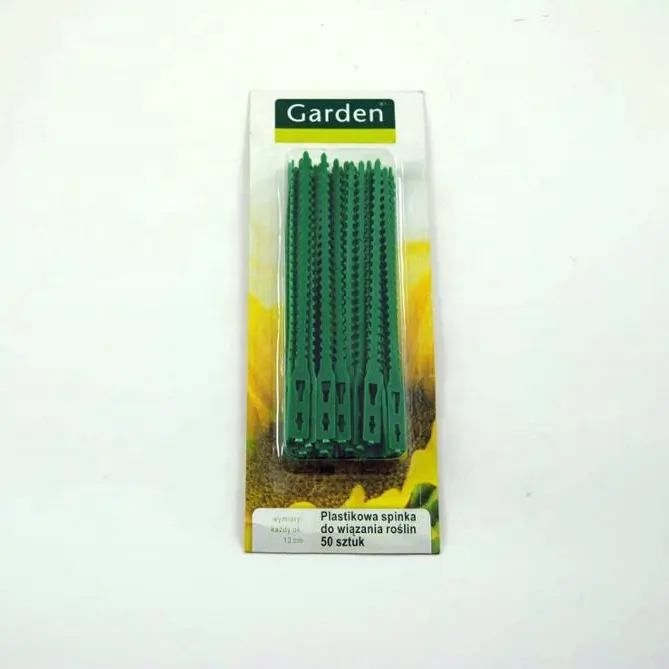 13 см Регулируемые пластиковые связующие стяжки для садовых растений, кабельные стяжки