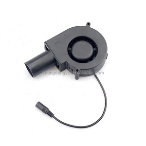 Ventilateur centrifuge 5V 12V NMB à roulement à billes 4 pouces 97mm x 33mm, mini souffleur turbo à air avec contrôleur de vitesse variable - Product Image 4