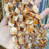 Muses Jewels – Bracelets en perles de coquillages multicolores naturels de forme irrégulière, accessoires de bijoux DIY, vente en gros