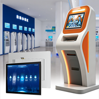 PC industriel Android à écran tactile personnalisé RCOMPT de 24 pouces, tactile capacitif/résistif, montage mural intégré, processeur double cœur/quadruple cœur