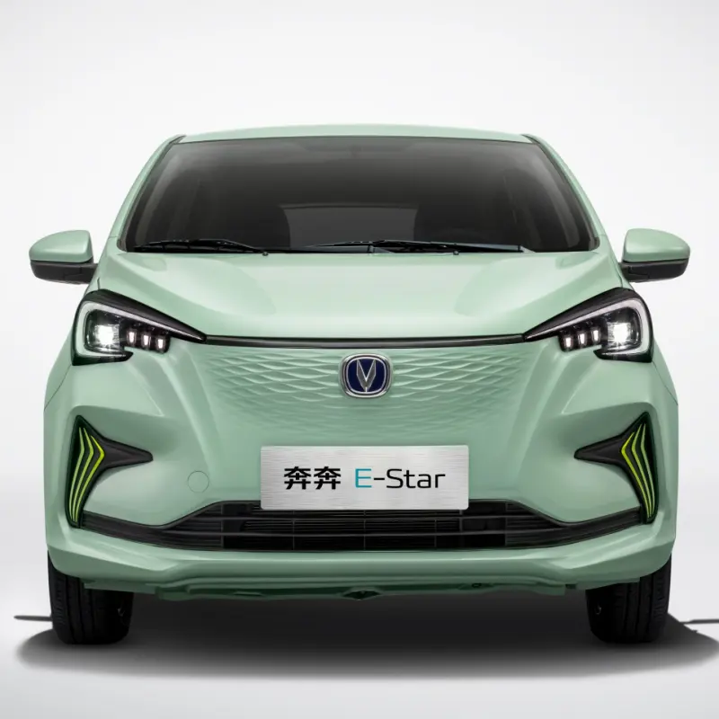 Mini Sedan Elektro araba Changan e-star elektrikli otomobil beş kişilik yeni enerji araç 4 tekerlekli EV satılık
