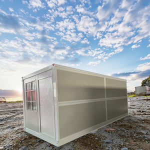 プレハブコンテナ2階建て2階建て折りたたみコンテナ2ベッドルームポータブル小型ホーム折りたたみ可能コンテナハウス - Product Image 1