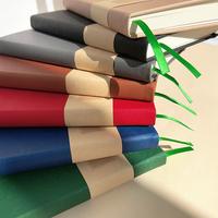 Carnet A5 2026 en cuir PU recyclé, impression personnalisée, design sur mesure