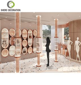 ที่ตั้งโชว์เสื้อผ้าคุณภาพสูงดีไซน์เฟอร์นิเจอร์สำหรับร้านเสื้อผ้าที่มีประสบการณ์ - Product Image 2