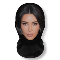 Masque intégral en maille pour célébrités d'Internet, série transfrontalière, vente en gros pour les farces sportives