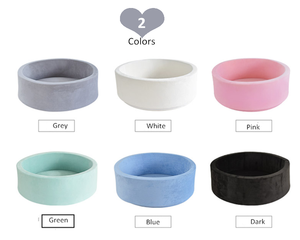 <span class=keywords><strong>Piscine</strong></span> à balles en <span class=keywords><strong>mousse</strong></span> grise, jouet d'intérieur et d'extérieur, sans danger, pour bébés - Product Image 5