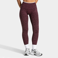 Leggings Deportivos de Cintura Alta con Efecto Push-Up, de Secado Rápido, Transpirables y Elásticos, para Mujer