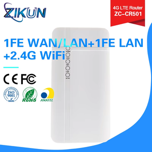 ZIKUN ZC-CR501 Portable 4GE LTE Router Outdoor CPE 1FE WAN/LAN 2.4G WIFI FTTH Fiber Optic Equipment Qualcomm MDM9207 1 Year - Product Image 3