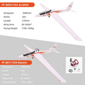 Renard 3000mm Envergure Flberglass <span class=keywords><strong>Balsa</strong></span> <span class=keywords><strong>RC</strong></span> Planeur <span class=keywords><strong>Avion</strong></span> Télécommande <span class=keywords><strong>Avion</strong></span> Extérieur Planeur Jouet <span class=keywords><strong>Avion</strong></span> Renard Version - Product Image 4