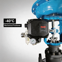 Vanne de régulation pneumatique industrielle Samson avec positionneur numérique Siemens pour le contrôle du débit d'eau, 2 voies, en acier inoxydable