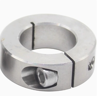 Colliers de blocage d'arbre en acier inoxydable usinés CNC sur mesure LeGood, ID 30mm, OD 54mm, hauteur 15mm avec vis à tête hexagonale