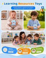 Cartes Flash Parlantes Aullsaty 1-3 Ans 248 Mots Fréquents Montessori Thérapie Pédagogique Autisme Jouet Éducatif Sensoriel Dinosaure en Plastique