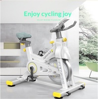 Ultra-leiser Standfahrradtrainer mit Magnetwiderstand, 150 kg maximale Belastbarkeit, Herzfrequenzüberwachung, Trainingsprogramme für den Heimgebrauch