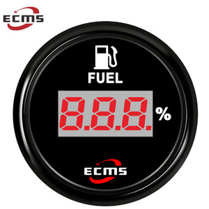 2" Marine <strong>Auto</strong> Digital Fuel Tank <strong>Level</strong> Gauge Meter <strong>Indicator</strong> With Backlight 12V/24V - Product Image 3