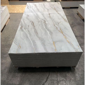 PVC bảng đá cẩm thạch không thấm nước <span class=keywords><strong>2025</strong></span> màu sắc mới vật liệu trang trí cao bóng PVC tấm đá cẩm thạch trang trí nội thất PVC bảng đá cẩm thạch - Product Image 4