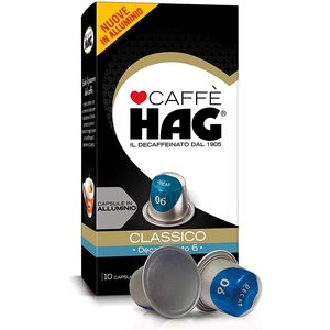 HAG 100 Capsule Decaffeinate Compatibili Nespresso in Alluminio da 0,17g/Capsula - Accessori Caffè e Tè - Product Image 1