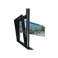 Ventana de Sistema de Aluminio con Rotura de Puente Térmico de Alto Rendimiento HUACAI con Herrajes Ocultos Alemanes de 1.8 mm de Espesor