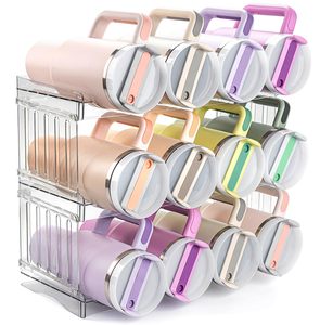 Organisateur de gobelets de 40 oz, porte-gobelets moderne pour la cuisine, pour les bouteilles d'eau Yeti, accessoire de vaisselle - Product Image 2
