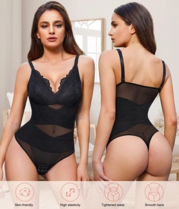 Женские бесшовные Утягивающие трусы с высокой талией - Product Image 2